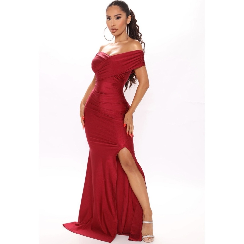 SOLD Ignore the Romance Fashion Nova Maxi Dress